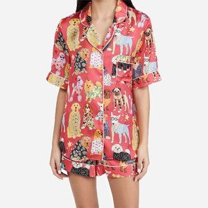 Never Worn | KAREN MABON FASHION DOGS SHORT PJ SET
